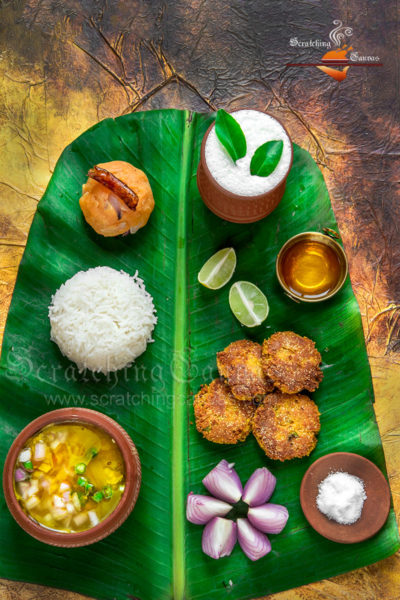Bengali Traditional Spread Food Photography Styling