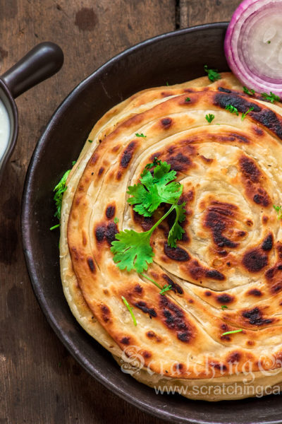 Laccha Paratha Food Photography Styling