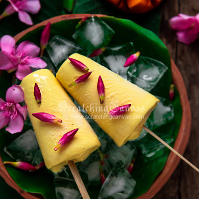 Mango Kulfi in 5 minutes | No Cook No Churn Eggless Mango Ice cream