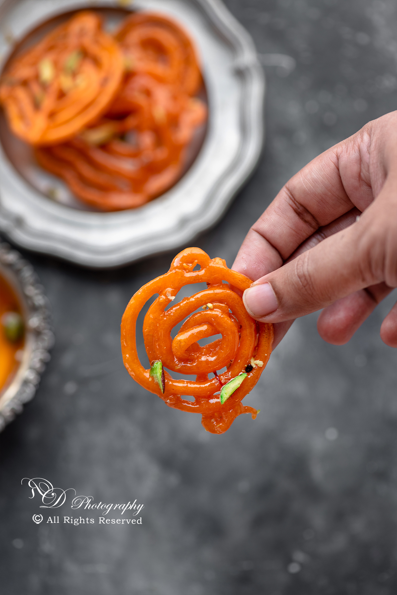 Jalebi Food Photography Styling